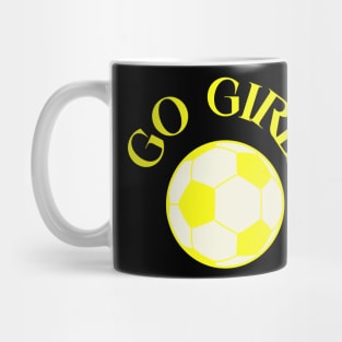 Go Girls Soccer Mug